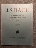 J.S. Bach Chromatische Fantasie und Fuge Noten Henle Düsseldorf - Rath Vorschau