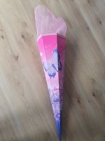 Schultüte - 83 cm - groß - pink/lila - Schmetterlinge Baden-Württemberg - Karlsruhe Vorschau