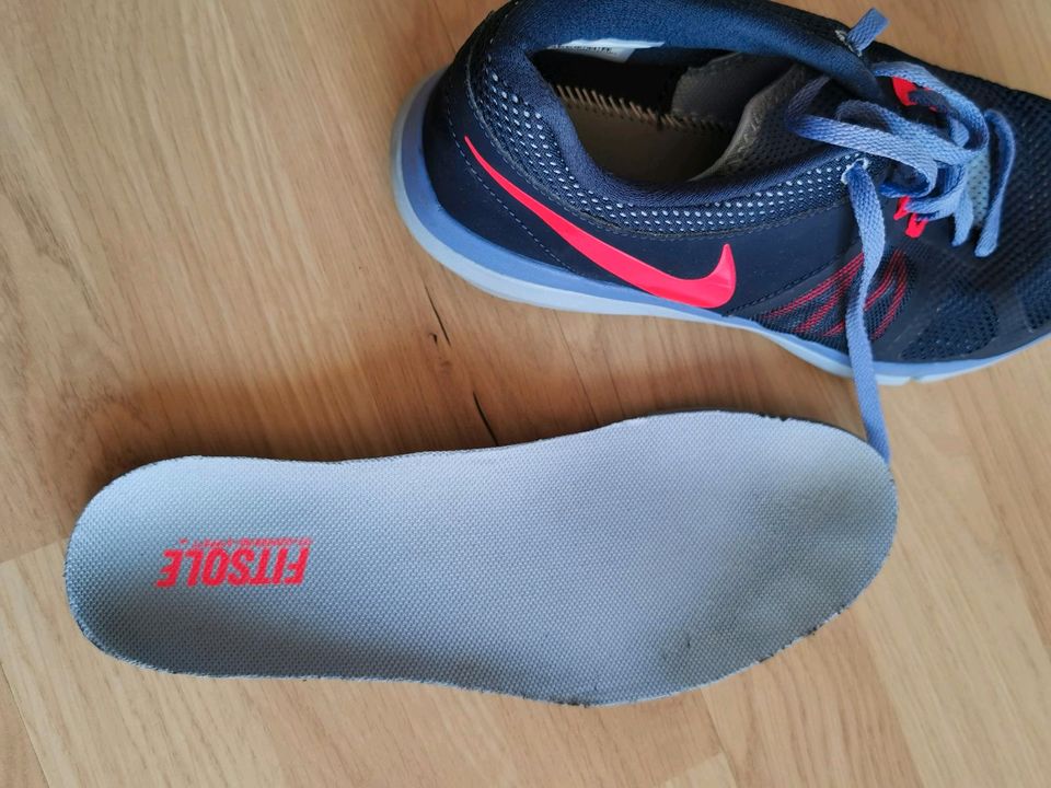 Nike shoes running Schuh 40 Blau leicht neon Nike flex mesh in Dortmund