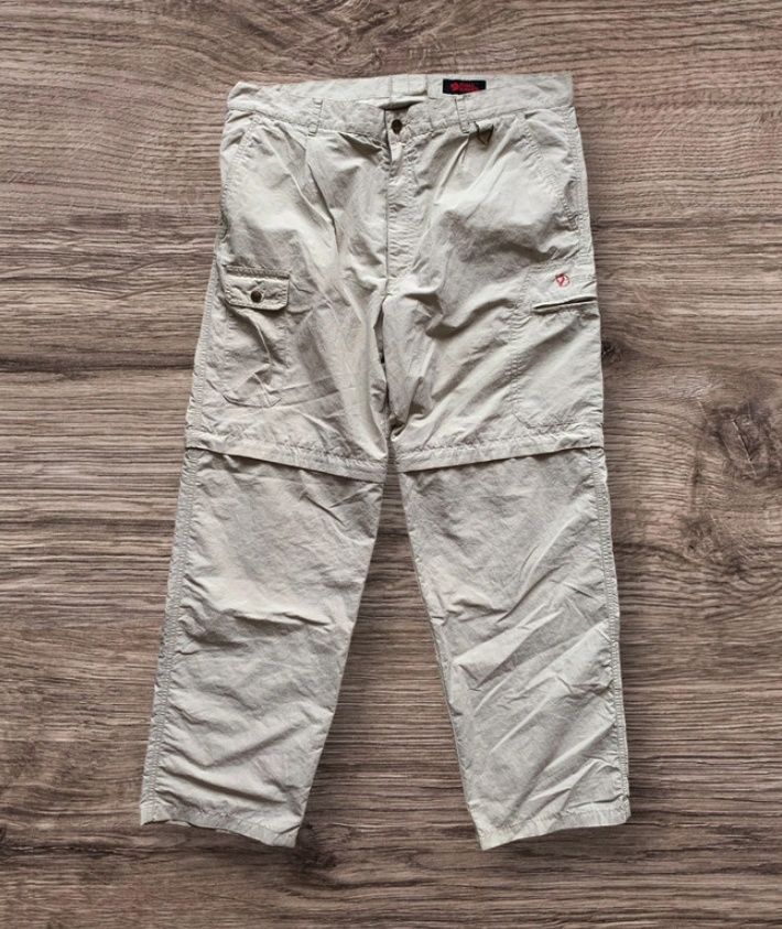 Fjällräven Hose Herren Gr.L 26 Wanderhose mit Shorts 2in1 Beige in Frankfurt (Oder)