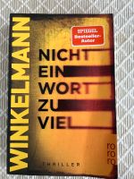 Taschenbuch: Nicht ein Wort zu viel von Andreas Winkelmann Schleswig-Holstein - Norderstedt Vorschau