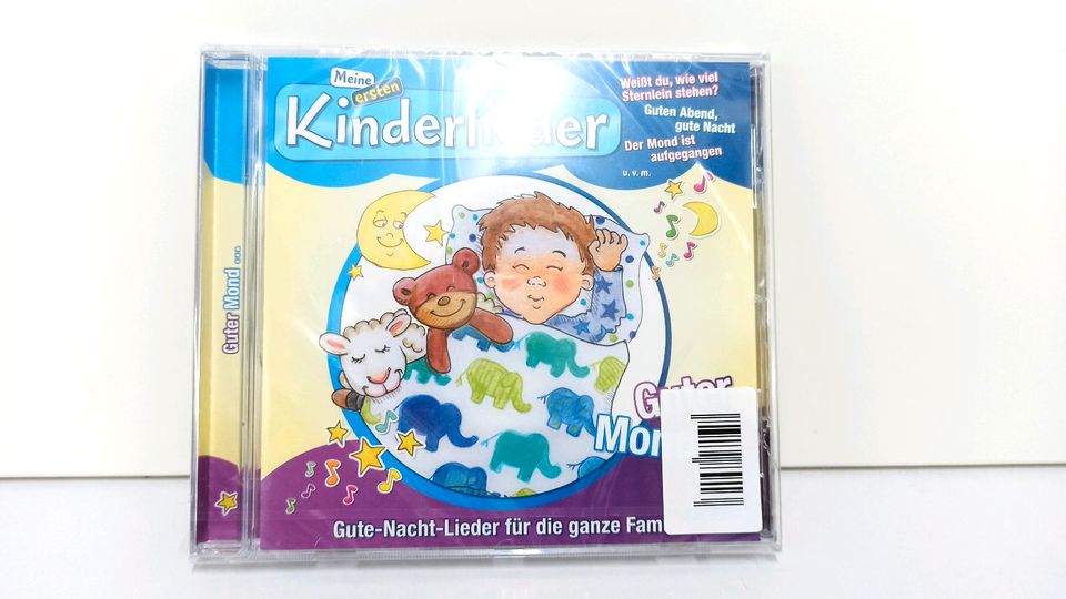 CD "Gute Nacht Lieder" für Kinder: neu! in Stuttgart