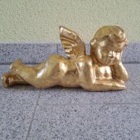 liegender goldener Engel, Schutzengel Gold Weihnachten Dekoration Bayern - Bodenwöhr Vorschau