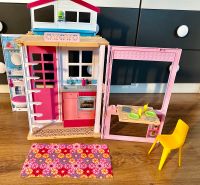 Barbie Haus Ferienhaus zusammenklappbar inkl. Zubehör Nordrhein-Westfalen - Jülich Vorschau