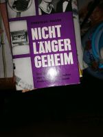 Nicht länger Geheim Buch 1969 DDR Sachsen - Eibenstock Vorschau