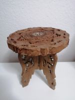 Kleines Blumen- Tischchen aus Holz, Handarbeit, 25 cm hoch, Baden-Württemberg - Ulm Vorschau