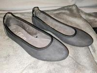 ❗❗s Oliver Ballerinas grau samt Größe 39❗❗ Nordrhein-Westfalen - Meerbusch Vorschau
