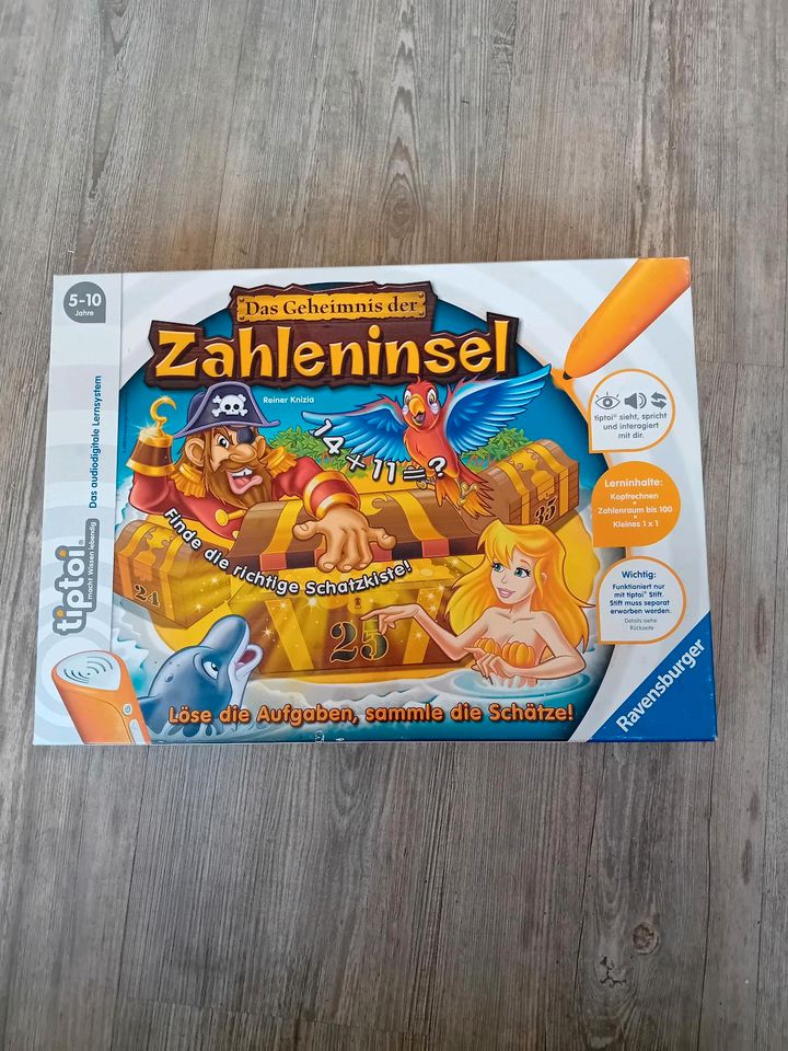 Spiel tiptoi das Geheimnis der Zahleninsel in Lampertswalde bei Großenhain