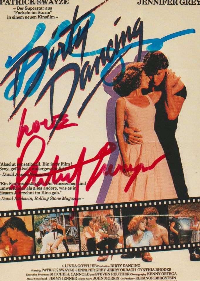 Original Patrick Swayze & Jennifer Grey Autogramm (Dirty Dancing) in Coburg