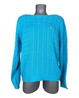 Polo Ralph Lauren Zopfmuster Pullover türkis Größe M 1237 Sachsen - Lunzenau Vorschau
