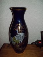 Blaue verzierte Vase, 31cm hoch Rheinland-Pfalz - Mutterstadt Vorschau