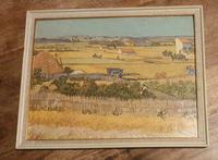Bild Druck Kopie Van Gogh Die Ernte DDR Rahmen 26 x 21 cm Brandenburg - Falkensee Vorschau