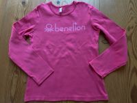 BENETTON Langarmshirt pink rosa, Gr. 128, top! Bayern - Übersee Vorschau