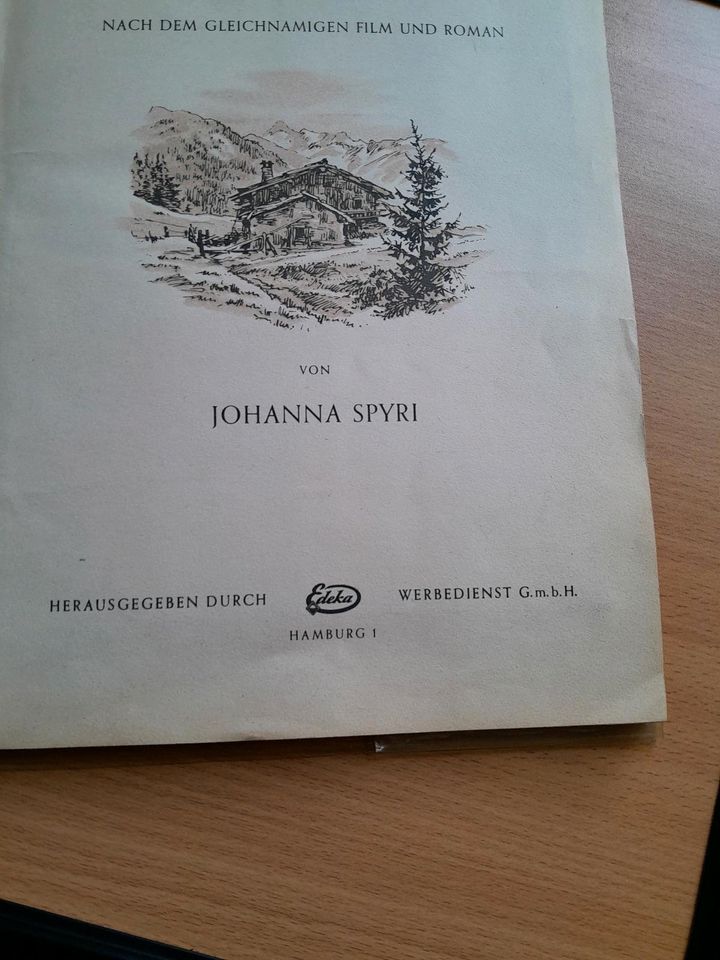 HEIDI SEHR ALTES BUCH 1953!!!!! in Duderstadt