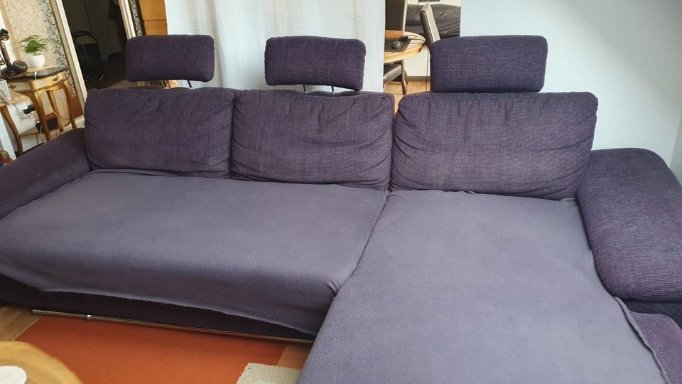 Couch Sofa 3 Sitzer Schlaffunktion Sitzgarnitur in Düsseldorf