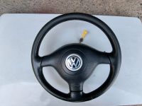 VW Golf 4 IV Passat Bora T4 Lederlenkrad 3 Speichen Rheinland-Pfalz - Grafschaft Vorschau