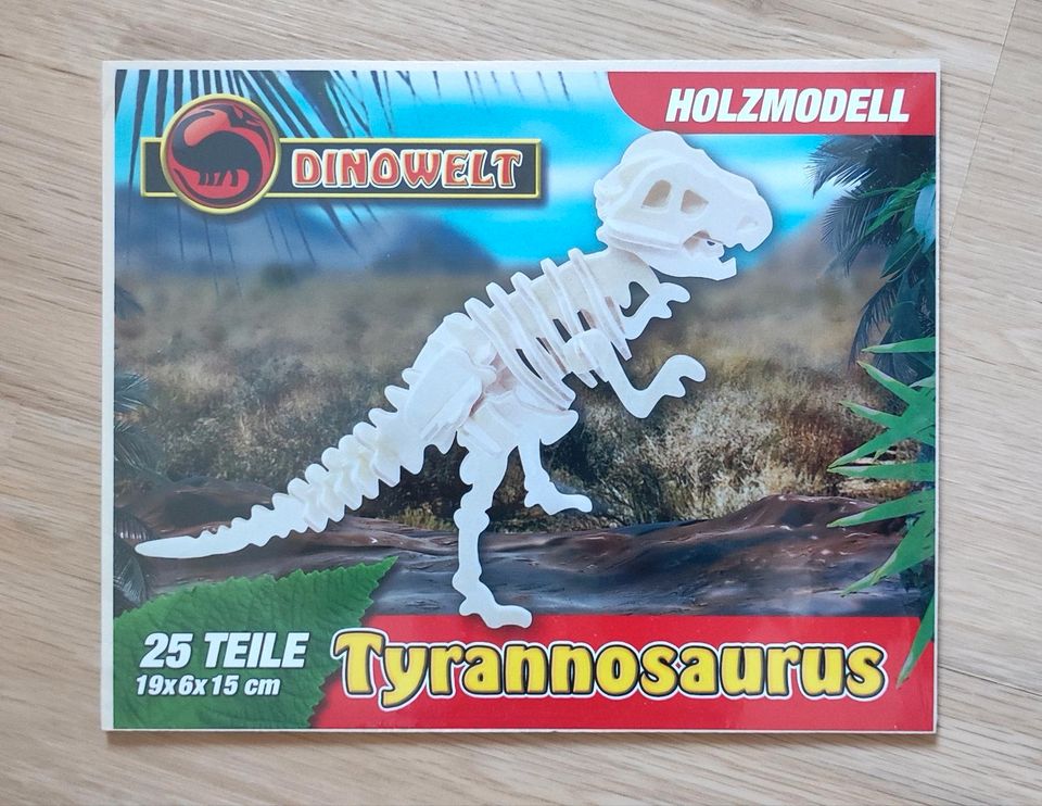 3 neue Holzmodelle Dinosaurier in Jena
