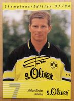 Autogrammkarte "Stefan Reuter" Borussia Dortmund Bayern - Wittelshofen Vorschau