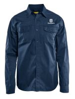 Husqvarna Langarmhemd Twill Marine M Nordrhein-Westfalen - Geseke Vorschau