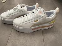 Puma Turnschuhe/Sneaker weiß Niedersachsen - Braunschweig Vorschau