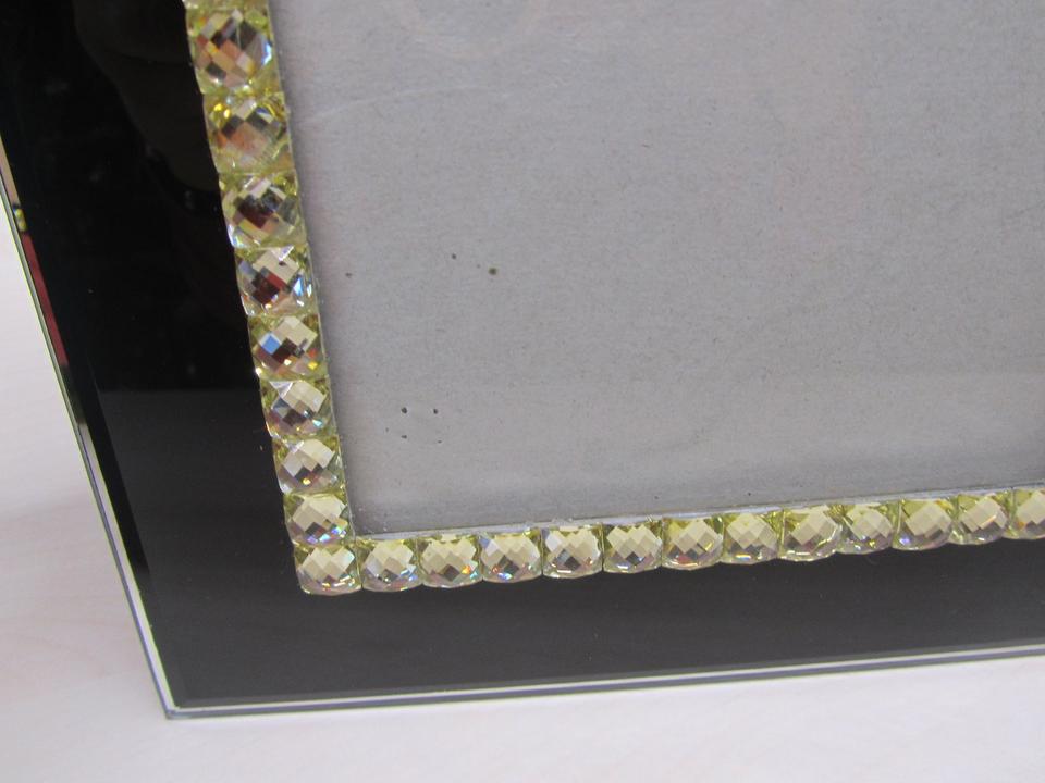 2 Bilderrahmen 10x15 + 12,7 x 17,8 cm Glas schwarz gold elegant in Dingolfing