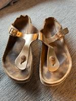 Birkenstock Gizeh Sandalen Zehenschuhe rosegold Gr.39 Leder Rheinland-Pfalz - Contwig Vorschau