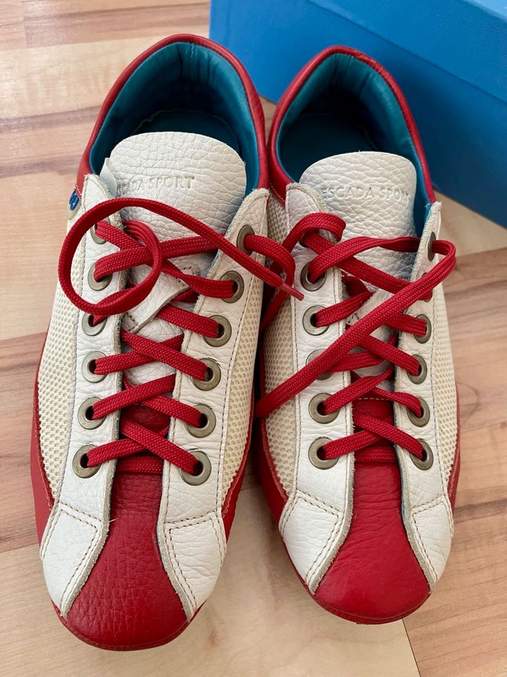 Escada Sport Damen Sneaker Gr. 38 Leder Top! in München