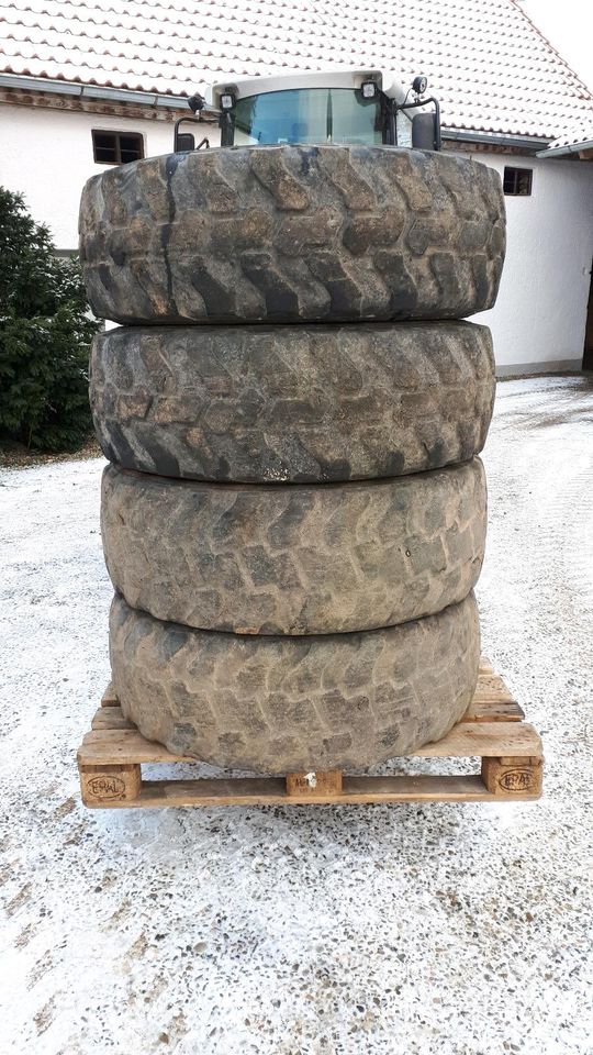 4 Reifen Radlader 365/80 R20 Mitas Alliance in Dasing