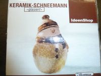 Keramik Schneemann glasiert v. IdeenShop Winter Weihnachten Deko Rheinland-Pfalz - Friesenhagen Vorschau