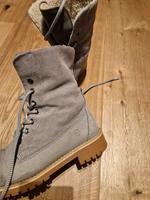 Winterschuh grau Leder von Tamaris gr41 Bayern - Ainring Vorschau