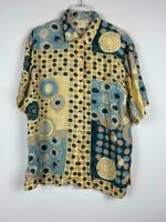 Vintage Crazy Pattern Hemd - Retro Shirt - Oldschool - 90s -Gr. M Niedersachsen - Neuenhaus Vorschau
