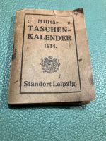 Militär Taschenkalender 1914 - Standort Leipzig Sachsen - Kitzscher Vorschau