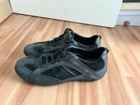 Schöne Herrenschuhe von Geox Gr. 46 Sneaker schwarz neu West - Schwanheim Vorschau
