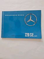 Bedingunganleitung Mercedes 220 SE Englische Ausführung Manuel Nordrhein-Westfalen - Mettmann Vorschau