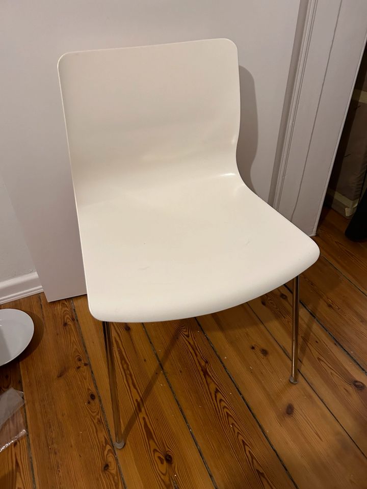 Stuhl weiß xxxlutz hartschale Bürostuhl weiß minimalistisch Büro in Hamburg
