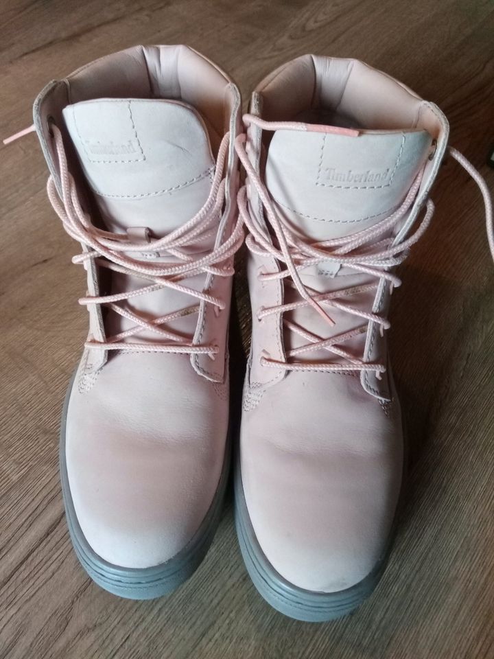 Timberland winter Schuhe Nubuk 38 37 rose Stiefel wasserabweisend in Karlsruhe