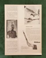 Pelikan Fùller Schreibgerät Werbung 1956 Niedersachsen - Danndorf Vorschau