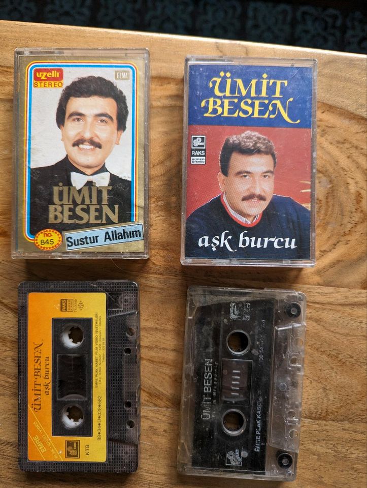Ümit Besen, Türkische Musik Kassetten Minareci Türküola Uzellir in München