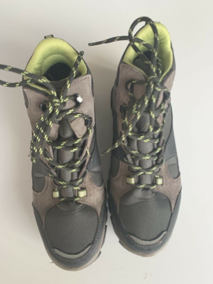 Quechua Wander Schuhe Stiefel Herbst  grau grün lime Damen Kinder in Frankenthal (Pfalz)