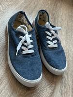 Dunkelblaue Sneaker Halbschuhe Sommer Stoffschuhe Atmosphere 39,5 Thüringen - Nordhausen Vorschau