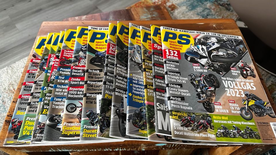 PS Das sport Motorrad Magazin 2022 komplett + 1-6 aus 2023 in Hamm