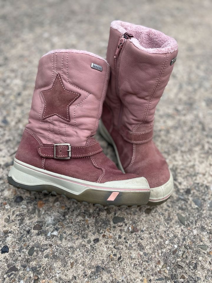 Kinder Winterstiefel Bama Größe 32 in rosa in Rimpar