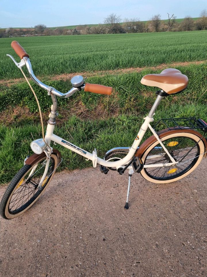 Original 60er Retro Vinted Klapprad (Mifa/Puch) Restauriert in Altenstadt