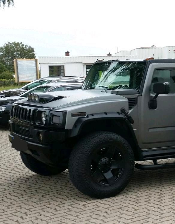 Hummer H2 / Scheinwerfer Hutze Motorhaube abdeckung in Barsbüttel