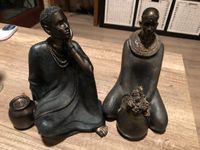 2 x schöne Dekofiguren Afrikaner (21 cm) Stuttgart - Möhringen Vorschau