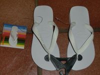 Neue Zehentrenner, Badeschuhe Gr. 30/31 weiß, Havaianas Bayern - Ingolstadt Vorschau