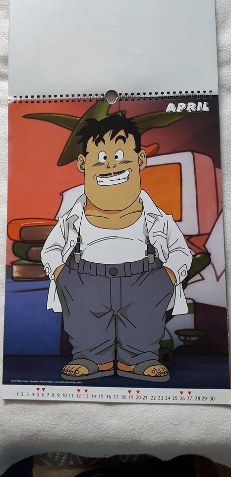 Dr. Slump- 2003 Official Calendar-Edibas- Italien- selten-Sammler in Bedburg-Hau