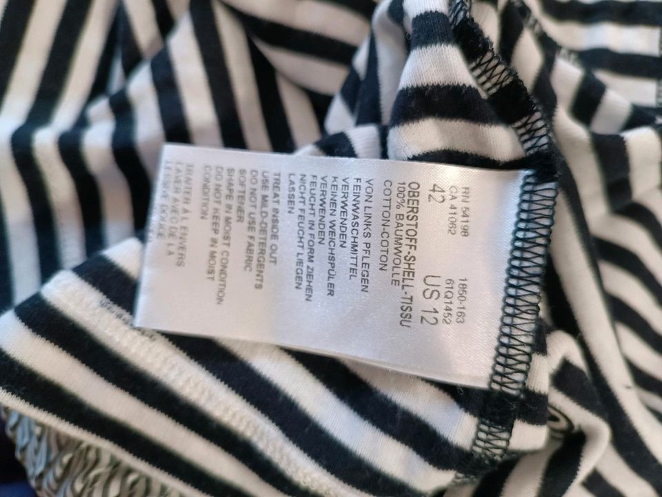 Bogner T-Shirt Jacke Gr.42 gestreift blau weiß in München