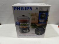 Philips Pure Essentials HD 9140 - Dampfgarer - funktionstüchtig Rostock - Evershagen-Süd Vorschau