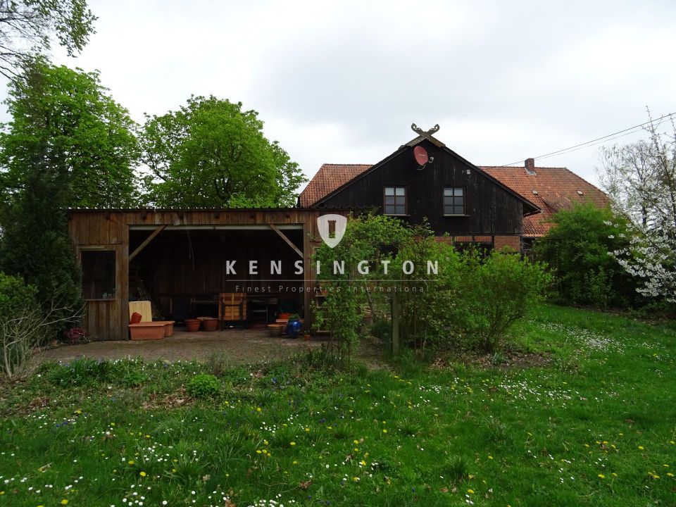 ***Reserviert!*** Haus, Hof, Scheune, Koppeln, Felder und Wald in der Elbtalaue in Neetze